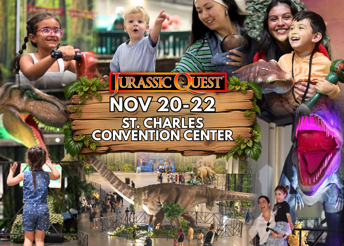 Jurassic Quest St. Charles, MO 2026 Nov 20-22 organizer logo